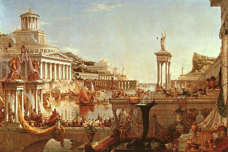 Thomas Cole The Consummation from the series : The Course of the Empire France oil painting art